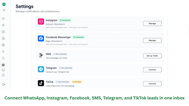 WhachatCRM ‑ WhatsApp Inbox