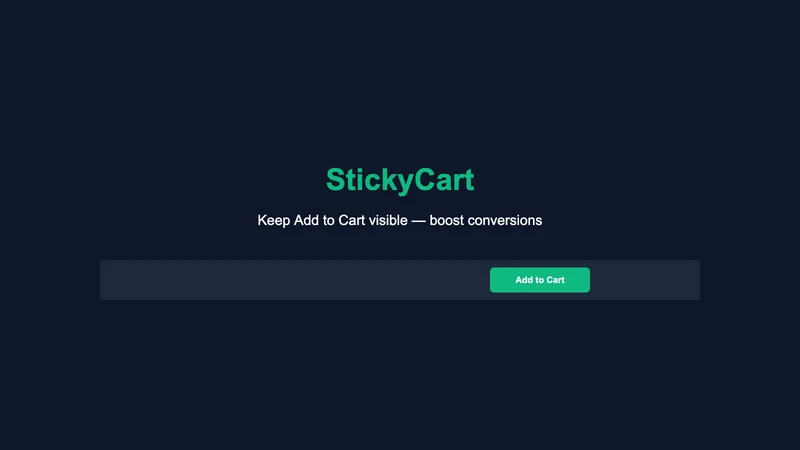 StayCart Buy Bar
