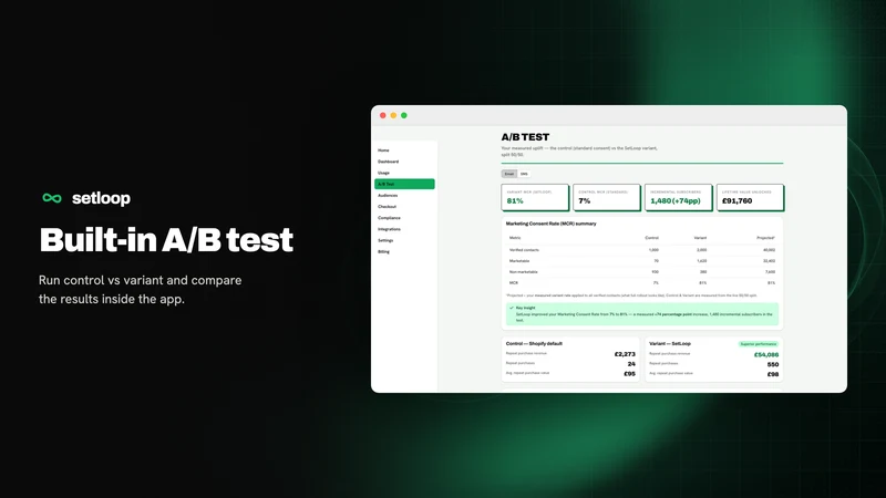SetLoop: Checkout Consent