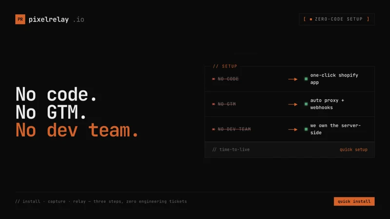 PixelRelay: Ad Tracking & CAPI