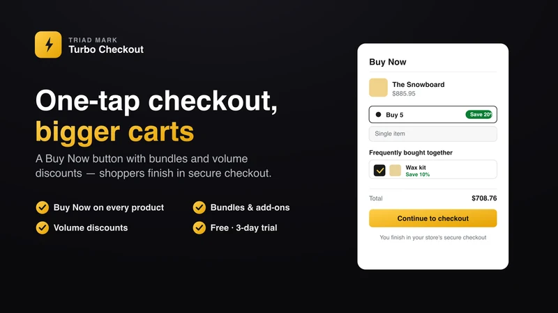 TM Turbo Checkout