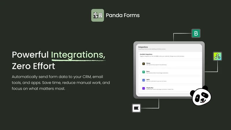 Panda Contact form Builder