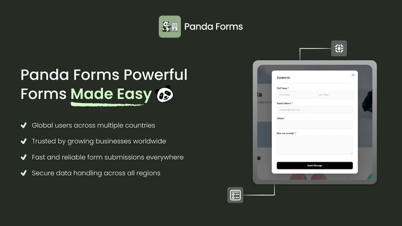 Panda Contact form Builder
