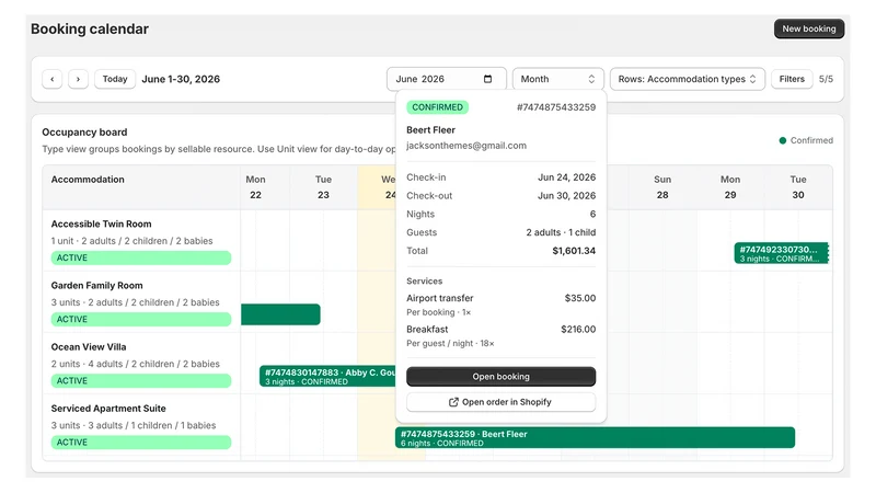 Foxlendar ‑ Hotel Booking