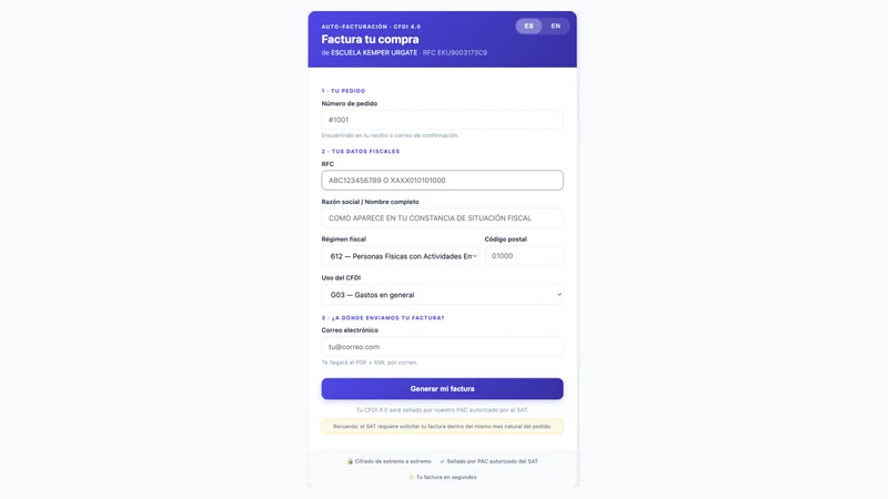CFDI Pronto: Facturación 4.0