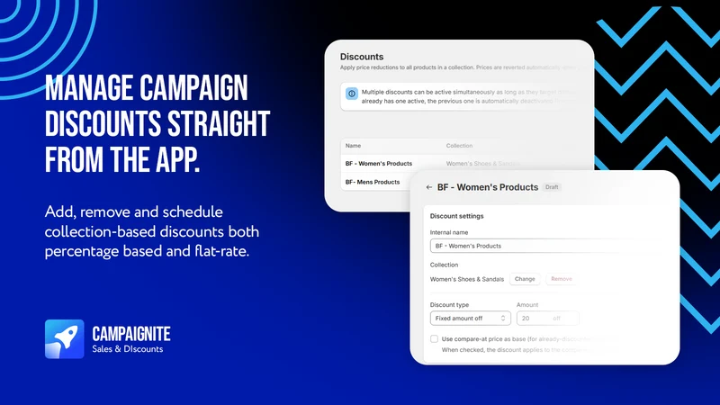 Campaignite: Sale & Discounts