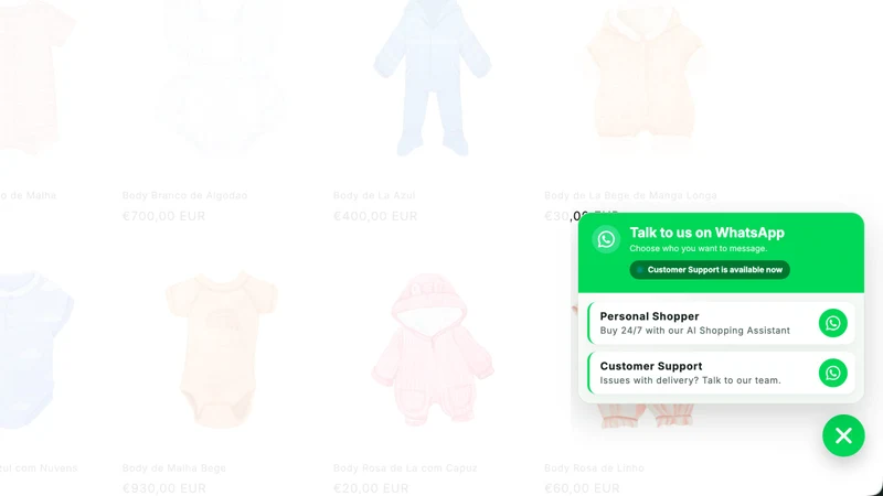 bKlug | WhatsApp Button