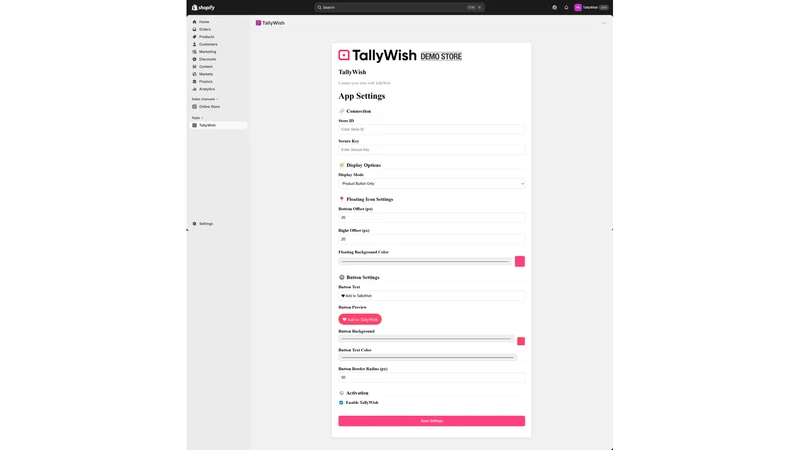 TallyWish