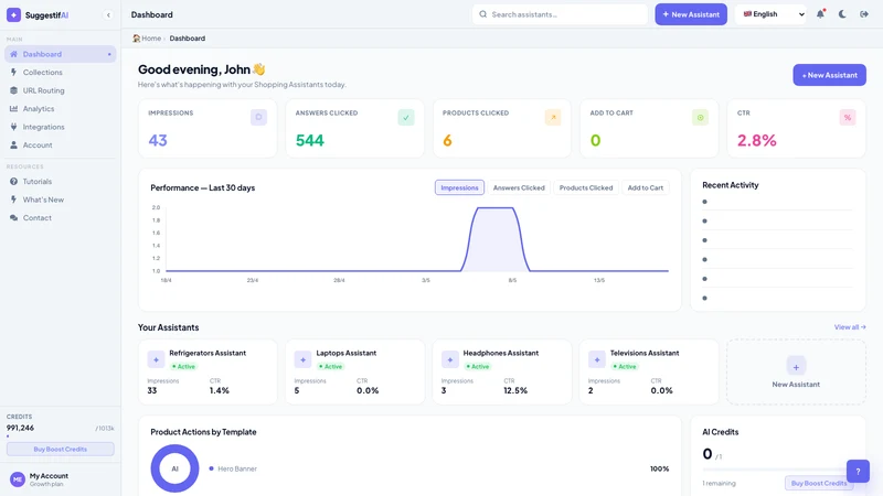 SuggestIF AI: Product Advisor