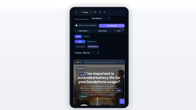 SuggestIF AI: Product Advisor
