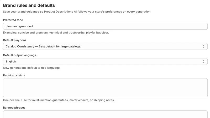 SEO Product Descriptions AI