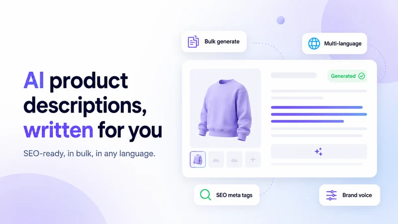 SEO Product Descriptions AI