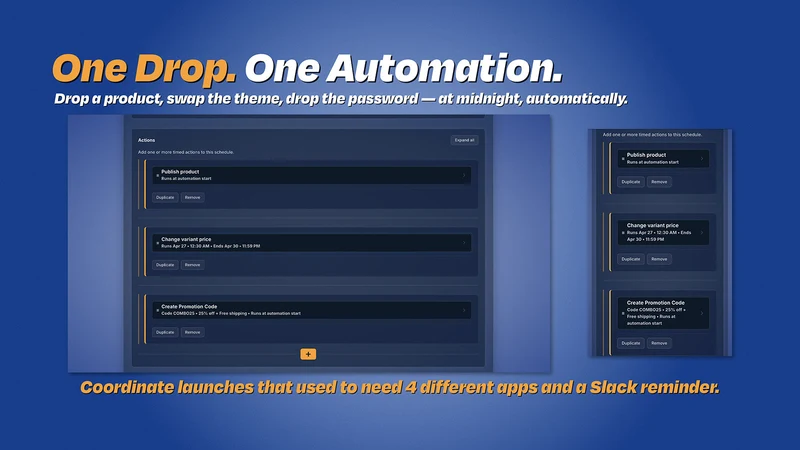 Schedule It ‑ Store Automation