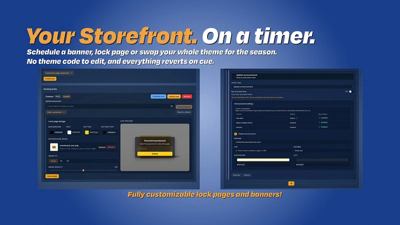 Schedule It ‑ Store Automation