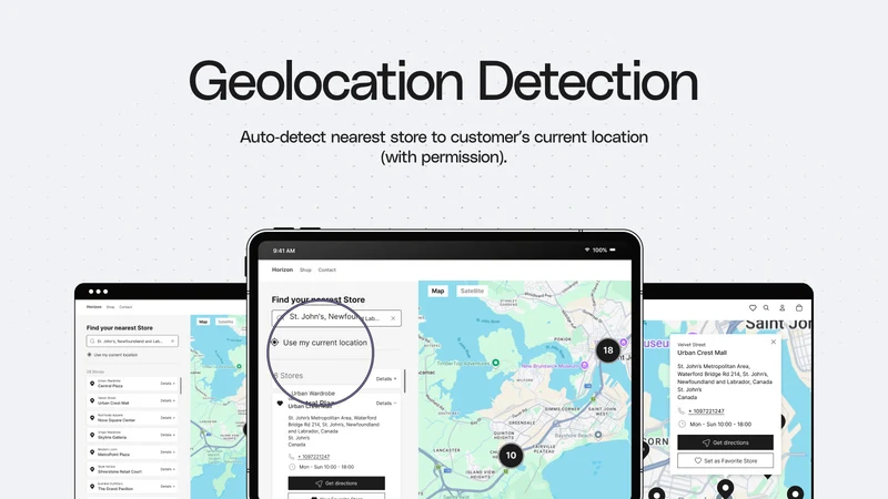 R+ Store Locator
