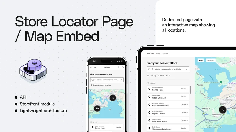 R+ Store Locator