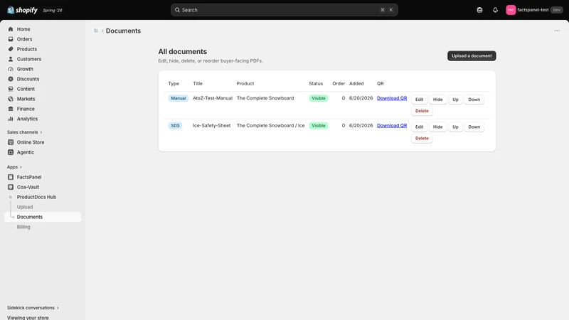 ProductDocs Hub