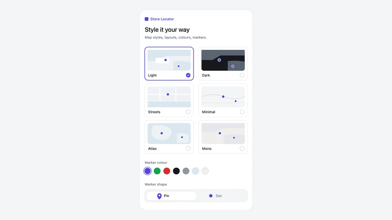 Merch ‑ Store Locator