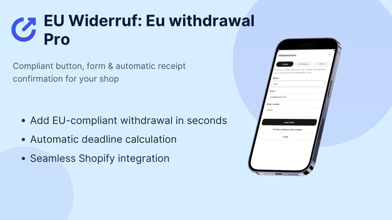 EU Widerruf: Eu withdrawal Pro