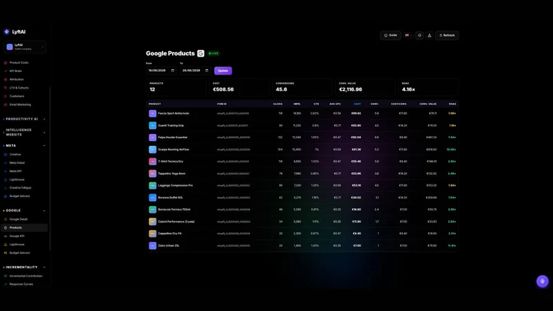 LyftAI — AI Analytics & Growth