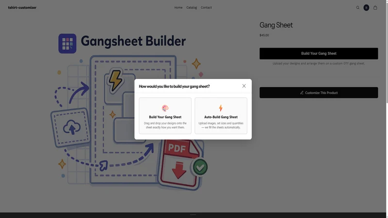GangPro Gang Sheet Builder