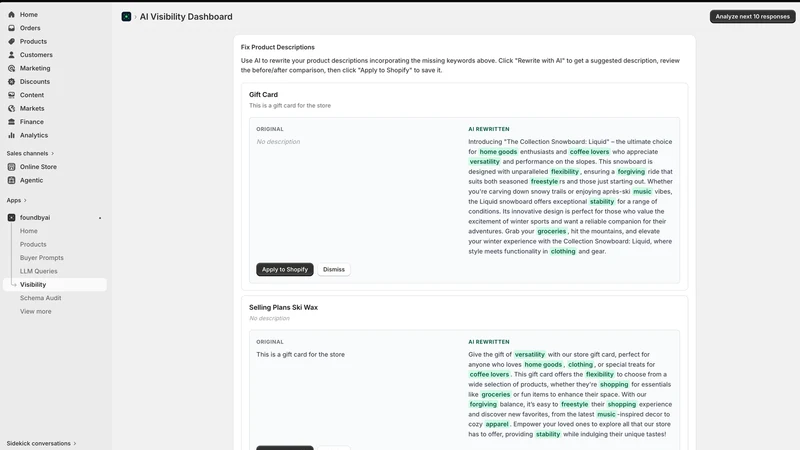 FoundByAI — AI Visibility