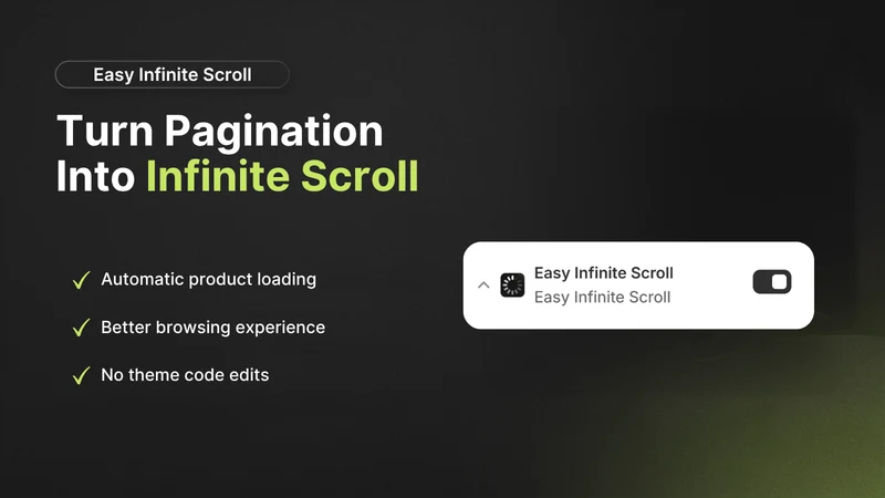Easy Infinite Scroll