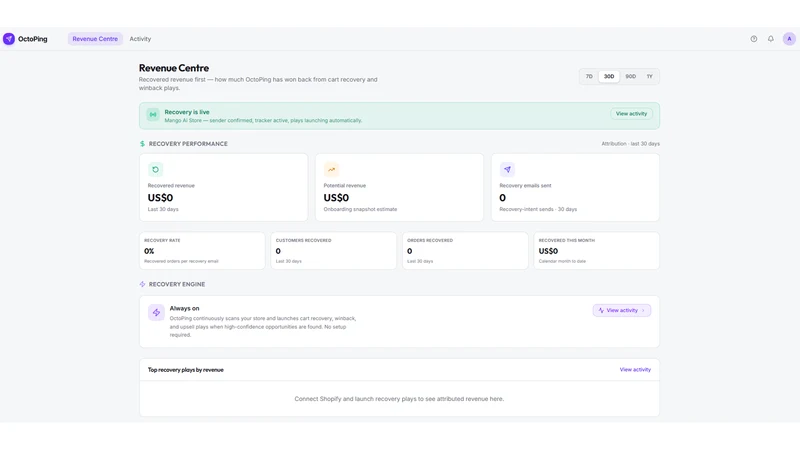 OctoPing: Revenue Pilot