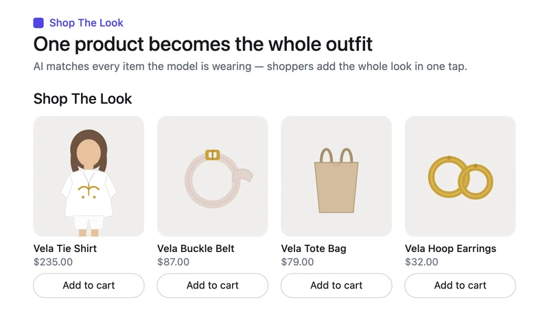 Merch ‑ Shop The Look