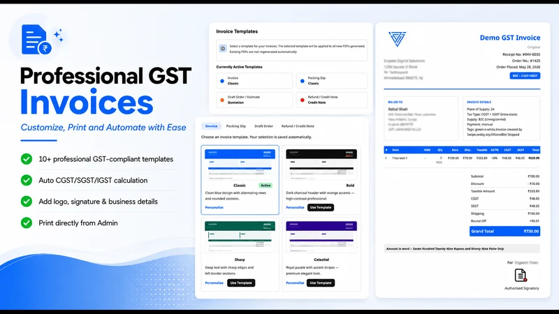 InvoiceGST: Smart Invoicing