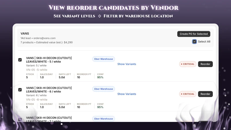 Freecaster Demand Forecasting