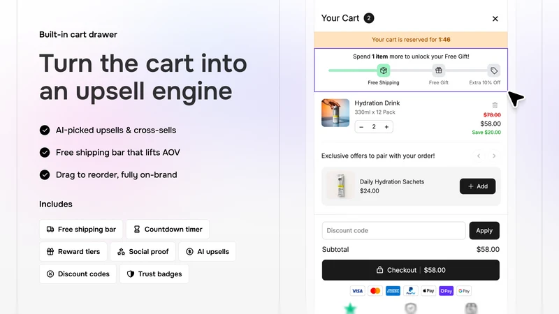 EcomWize AI Page Builder