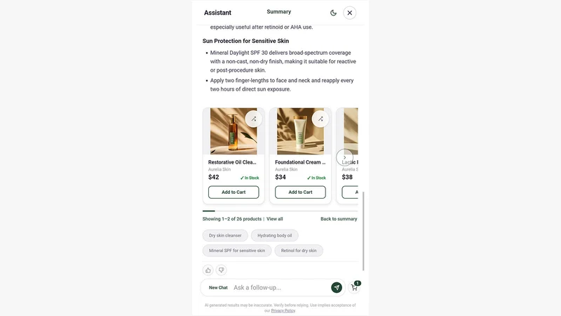 BrngAI ‑ Smart Product Search