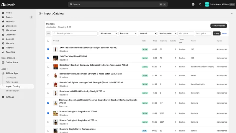 Bottle Nexus Affiliate