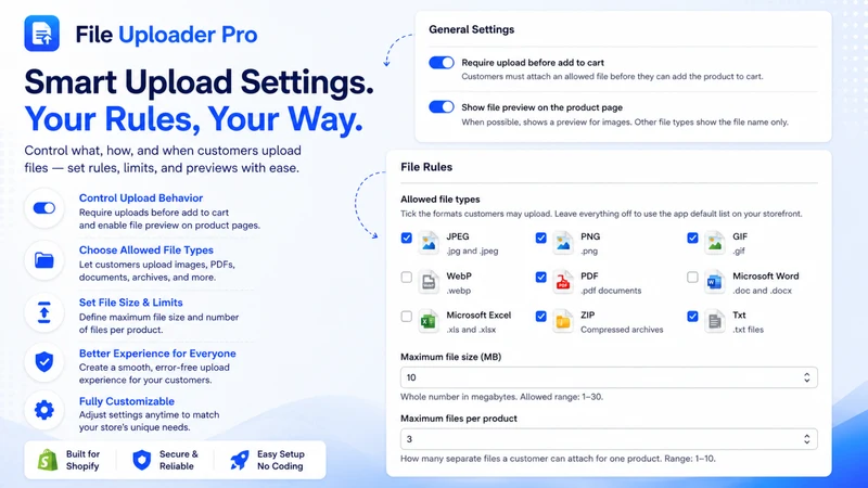 WBL ‑ File Uploader Pro