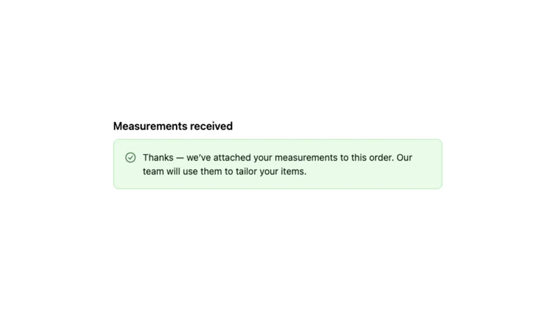 thob body measurements