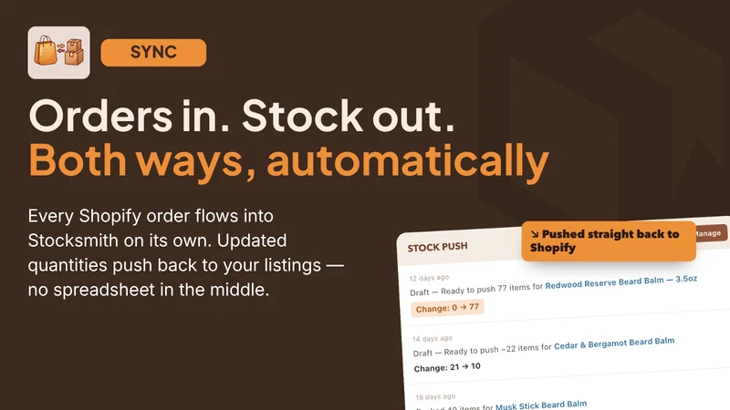 Stocksmith Inventory & Sync