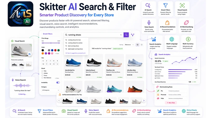 Skitter AI Search & Filter