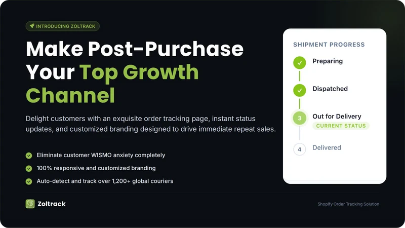 Zoltrack – Branded Order Track