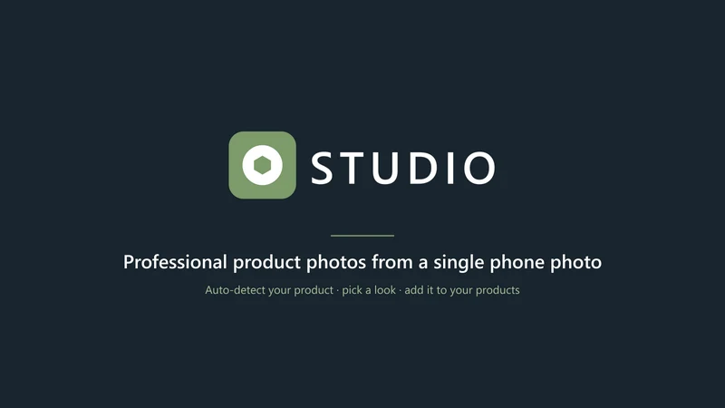 Studio — AI Product Photos