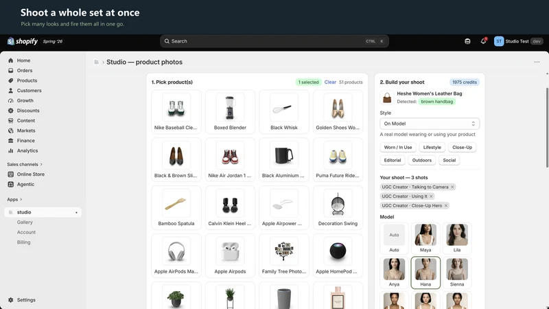 Studio — AI Product Photos