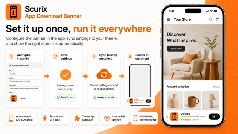 Scurix APP Download Banner