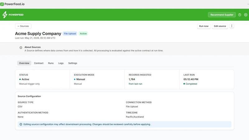 Powerfeed Product Feeds