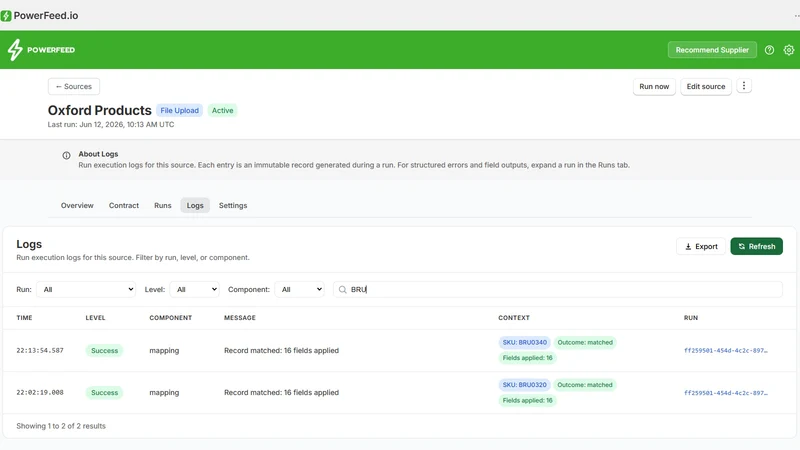 Powerfeed Product Feeds