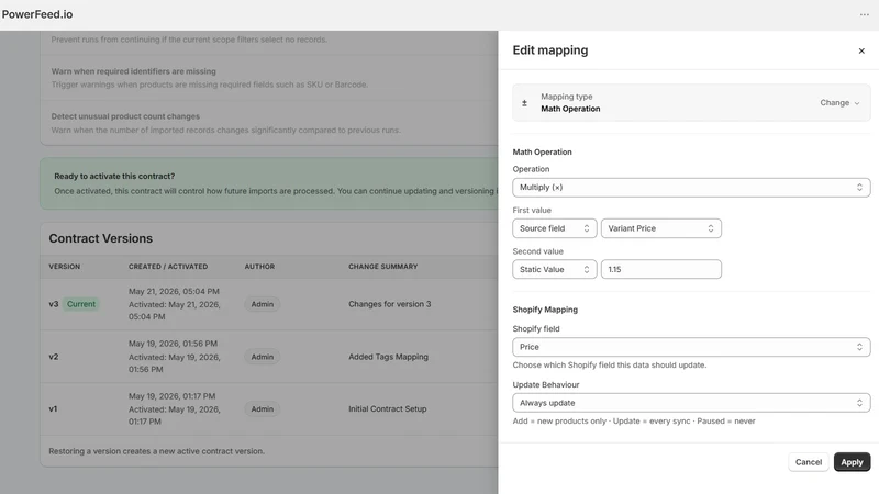 Powerfeed Product Feeds