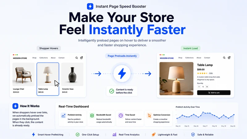 Instant Page Speed Booster