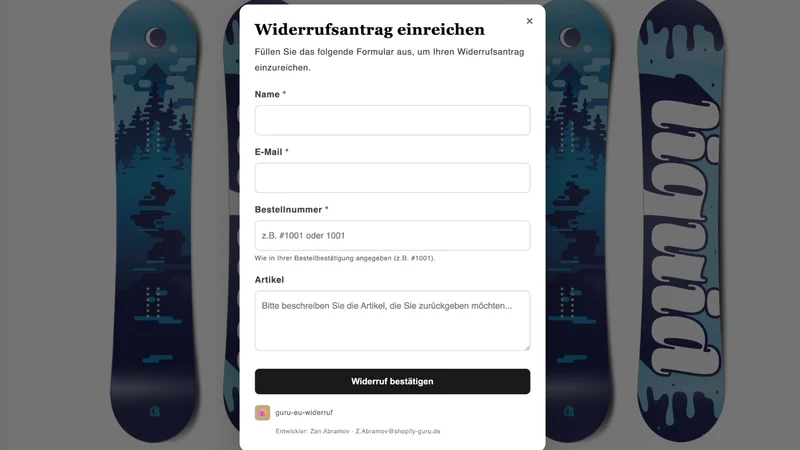 EU Widerruf by Guru