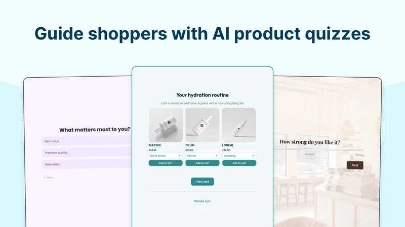 GSC AI Product Quiz Builder