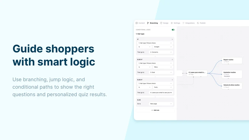 GSC AI Product Quiz Builder