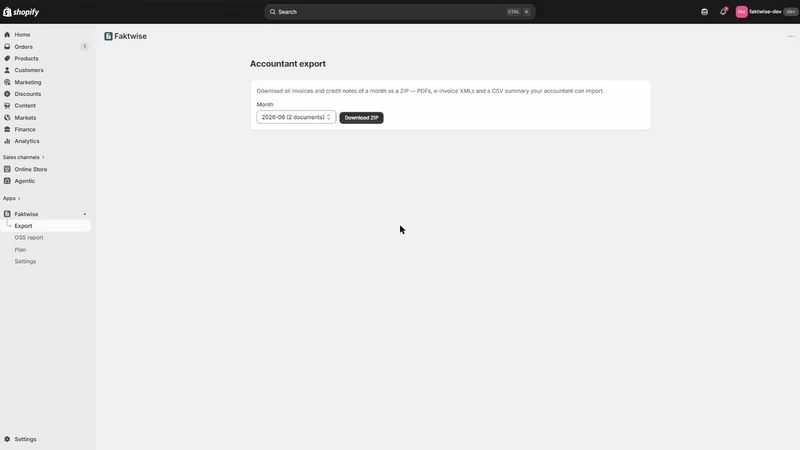 Faktwise ‑ E‑Invoice & GoBD